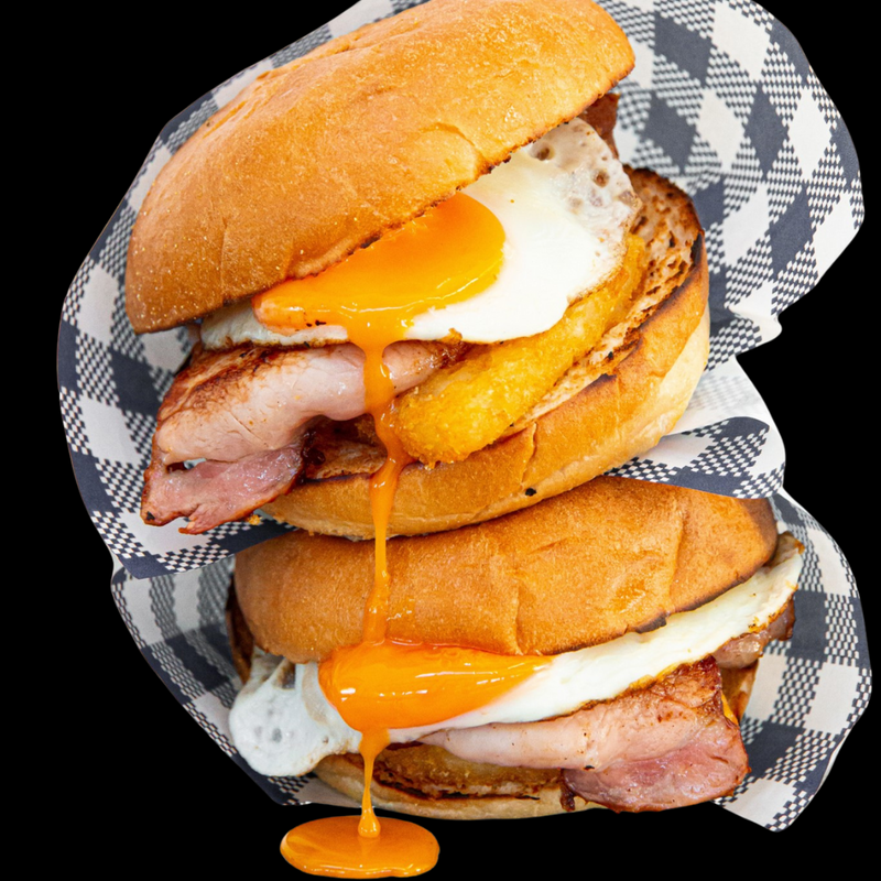 BACON, EGG & HASH BROWN ROLL