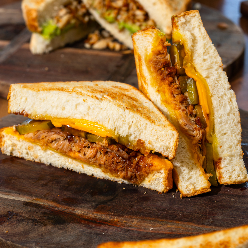 BBQ PULLED PORK TOASTIE